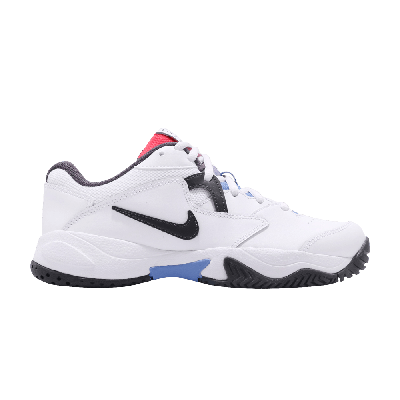 Pre-owned Nike Wmns Court Lite 2 'laser Crimson' In White