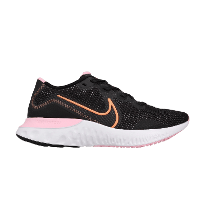 Pre-owned Nike Wmns Renew Run 'orange Pulse' In Black
