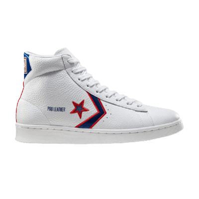Pre-owned Converse Pro Leather 'pistons' In White
