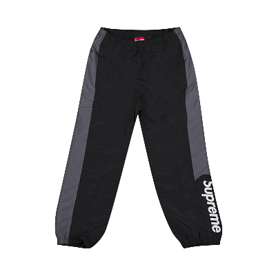Pre-owned Supreme Side Logo Track Pant 'black'