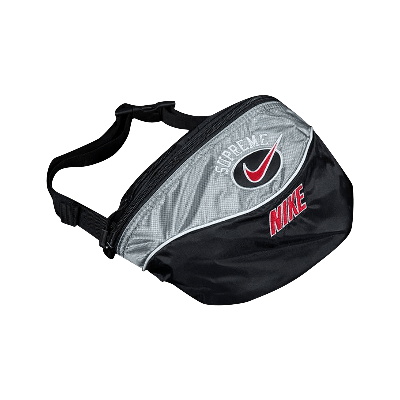 Pre-owned Supreme X Nike Shoulder Bag 'silver'