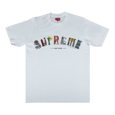 Pre-owned Supreme City Arc Tee 'white'