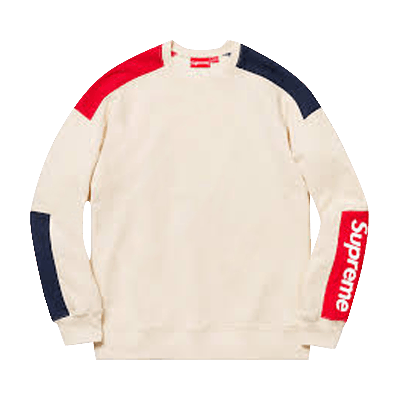 Pre-owned Supreme Formula Crewneck 'natural' In Tan