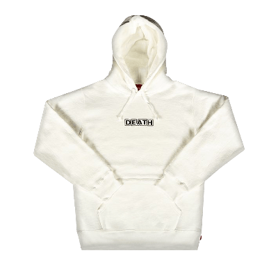 Pre-owned Supreme X Gilbert & George Death Hooded Sweatshirt 'white'