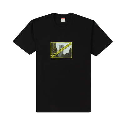 Pre-owned Supreme Greetings From Ny Tee 'black'