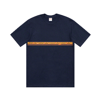 Pre-owned Supreme Hard Goods Tee 'navy' In Blue