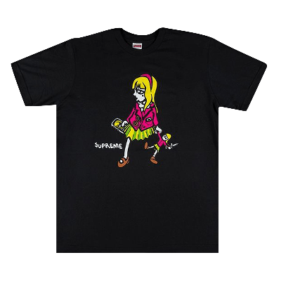 Pre-owned Supreme Suzie Switchblade Tee 'black'