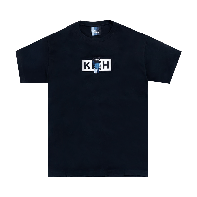 Pre-owned Kith X Bearbrick Logo T-shirt 'black'
