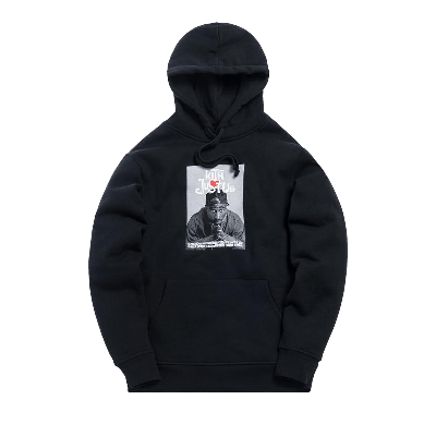 Pre-owned Kith X Poetic Justice Hoodie 'black'