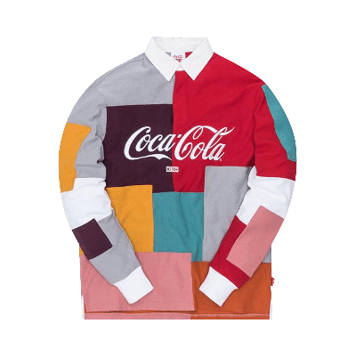 Pre-owned Kith X Coca-cola Rugby 'multicolor' In Multi-color