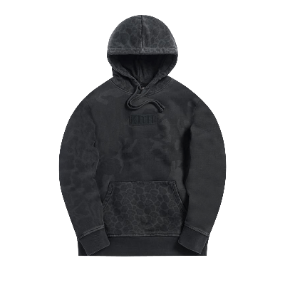 Pre-owned Kith Multi-camo Williams Hoodie 'black Camo'