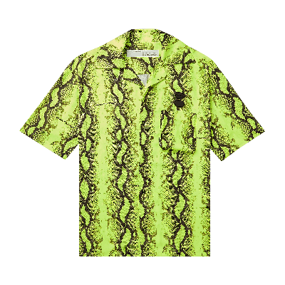 Pre-owned Off-white Snake Holiday Shirt 'yellow'