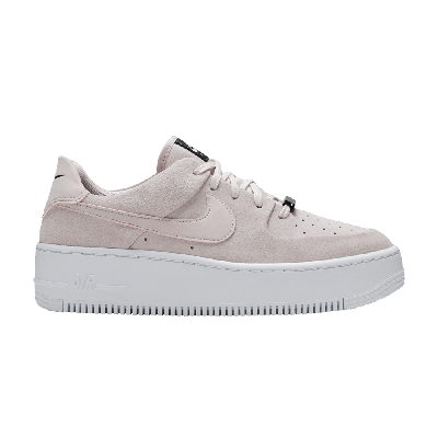 Pre-owned Nike Wmns Air Force 1 Sage Low 'barely Rose' In Pink