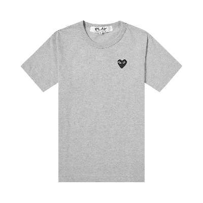 Pre-owned Comme Des Garçons Play Heart T-shirt 'grey'