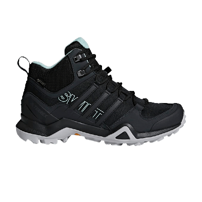 Pre-owned Adidas Originals Wmns Terrex Swift R2 Mid Gtx 'black Ash Green'