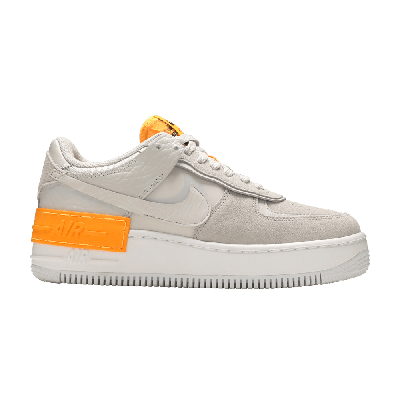 Pre-owned Nike Wmns Air Force 1 Shadow 'tan Orange'