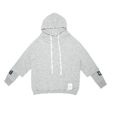 Pre-owned Flight Club Thermal Hoodie 'grey'