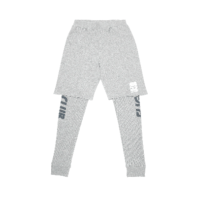 Pre-owned Flight Club Thermal Sweatpants 'grey'