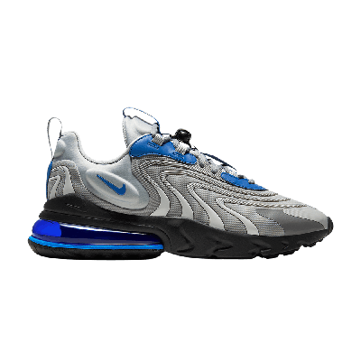 Pre-owned Nike Air Max 270 React Eng 'battle Blue' In Silver