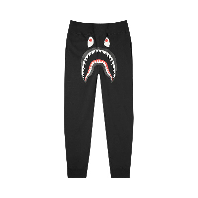 Pre-owned Bape Shark Slim Sweat Pants 'black'