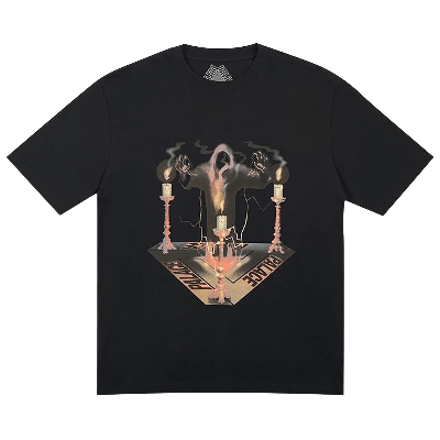 Pre-owned Palace Spooked T-shirt 'black'