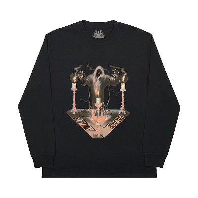 Pre-owned Palace Spooked Long-sleeve 'black'