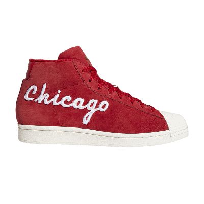 Pre-owned Adidas Originals Pro Model 'chicago' In Red