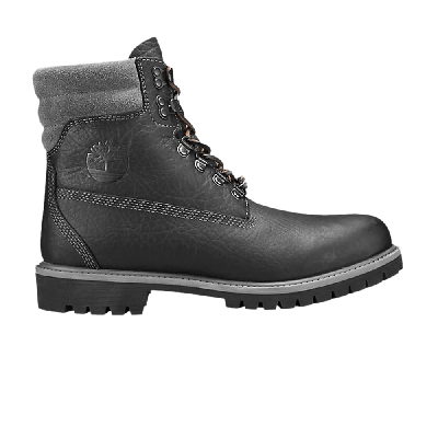 Pre-owned Timberland 6 Inch Waterproof Boot 640 Below 'black'