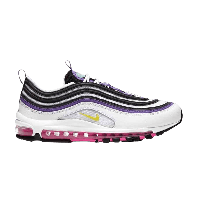 Pre-owned Nike Air Max 97 'white Dynamic Yellow Violet'