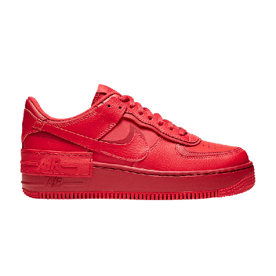Pre-owned Nike Wmns Air Force 1 Shadow 'triple Red'