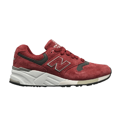 Pre-owned New Balance 999 Made In Usa 'burgundy Grey' In Red