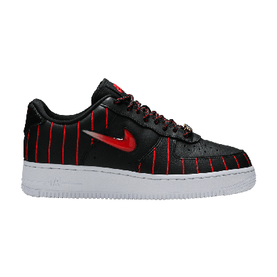 Pre-owned Nike Wmns Air Force 1 Jewel Low 'chicago' In Black