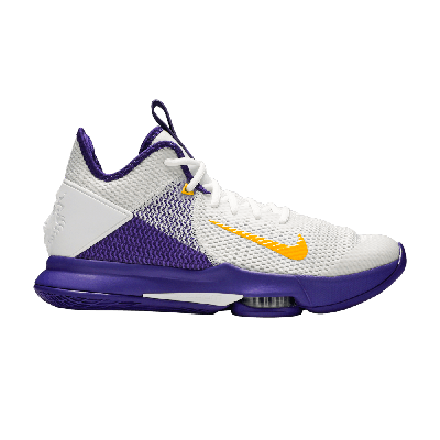 Pre-owned Nike Lebron Witness 4 'lakers' In White