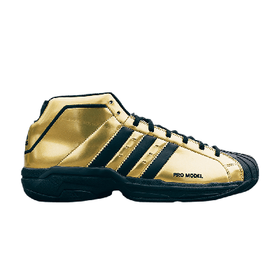 Pre-owned Adidas Originals Pro Model 2g 'gold Metallic'