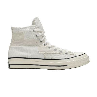 Pre-owned Converse Chuck 70 Hi 'mono Patchwork - Antique White' In Cream