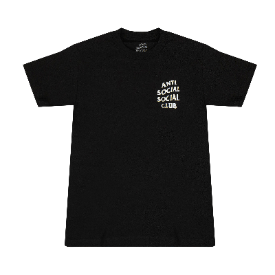 Pre-owned Anti Social Social Club Kkoch Assc Short-sleeve T-shirt 'black'