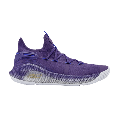 Pre-owned Under Armour Curry 6 Team 'violet' In Purple
