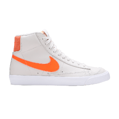 Pre-owned Nike Wmns Blazer Mid '77 'light Bone Orange' In Cream