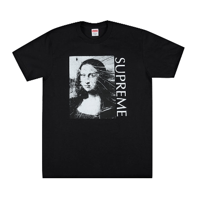 Pre-owned Supreme Mona Lisa T-shirt 'black'