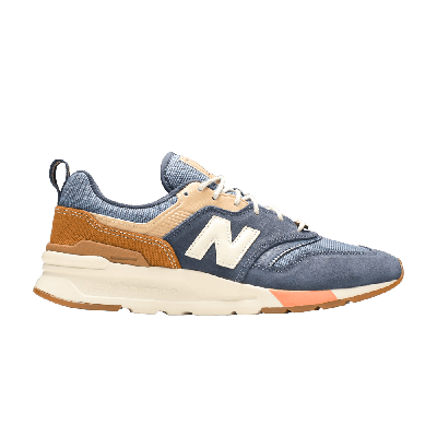 Pre-owned New Balance 997h 'navy Brown' In Blue