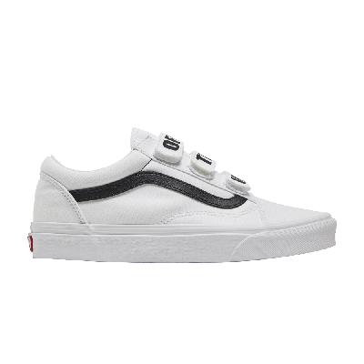 Pre-owned Vans Old Skool V 'off The Wall - White'