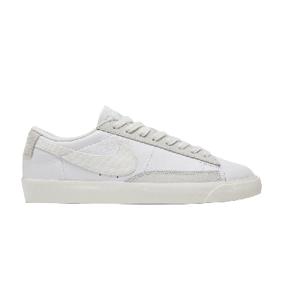 Pre-owned Nike Blazer Low Leather 'platinum Tint' In White