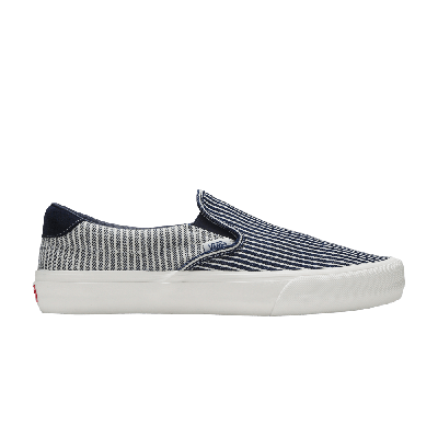 Pre-owned Vans Slip-on 59 Vlt Lx 'parisian Night' In Blue