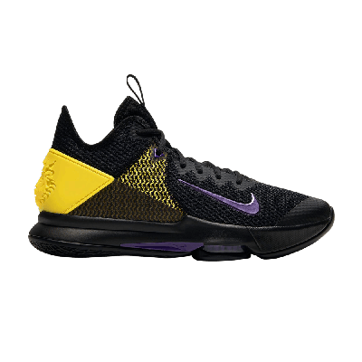 Pre-owned Nike Lebron Witness 4 'black Opti Yellow'