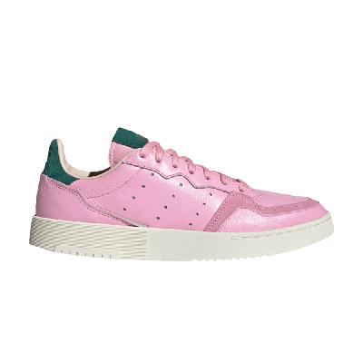 Pre-owned Adidas Originals Wmns Supercourt 'true Pink Green'