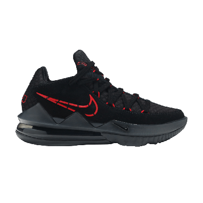 Pre-owned Nike Lebron 17 Low 'bred' In Black