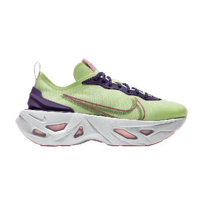 Pre-owned Nike Wmns Zoomx Vista Grind 'barely Volt Eggplant' In Green