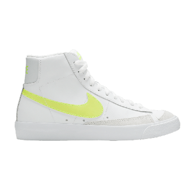 Pre-owned Nike Wmns Blazer Mid 77 'lemon Venom' In White