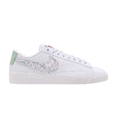 Pre-owned Nike Wmns Blazer Low Se 'valentine's Day' In White
