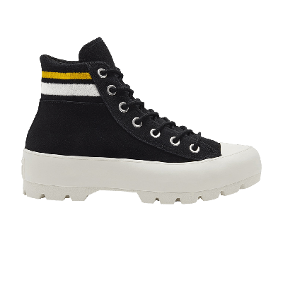 Pre-owned Converse Wmns Chuck Taylor All Star Hi 'lugged Varsity' In Black